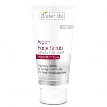 BIELENDA Arganowy peeling do twarzy z komórkami macierzystymi 150g